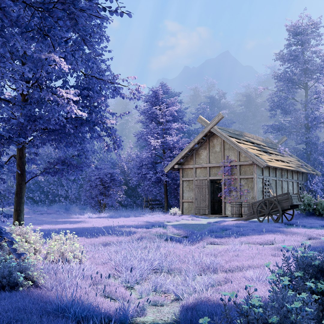 The Secret Lavender Forest